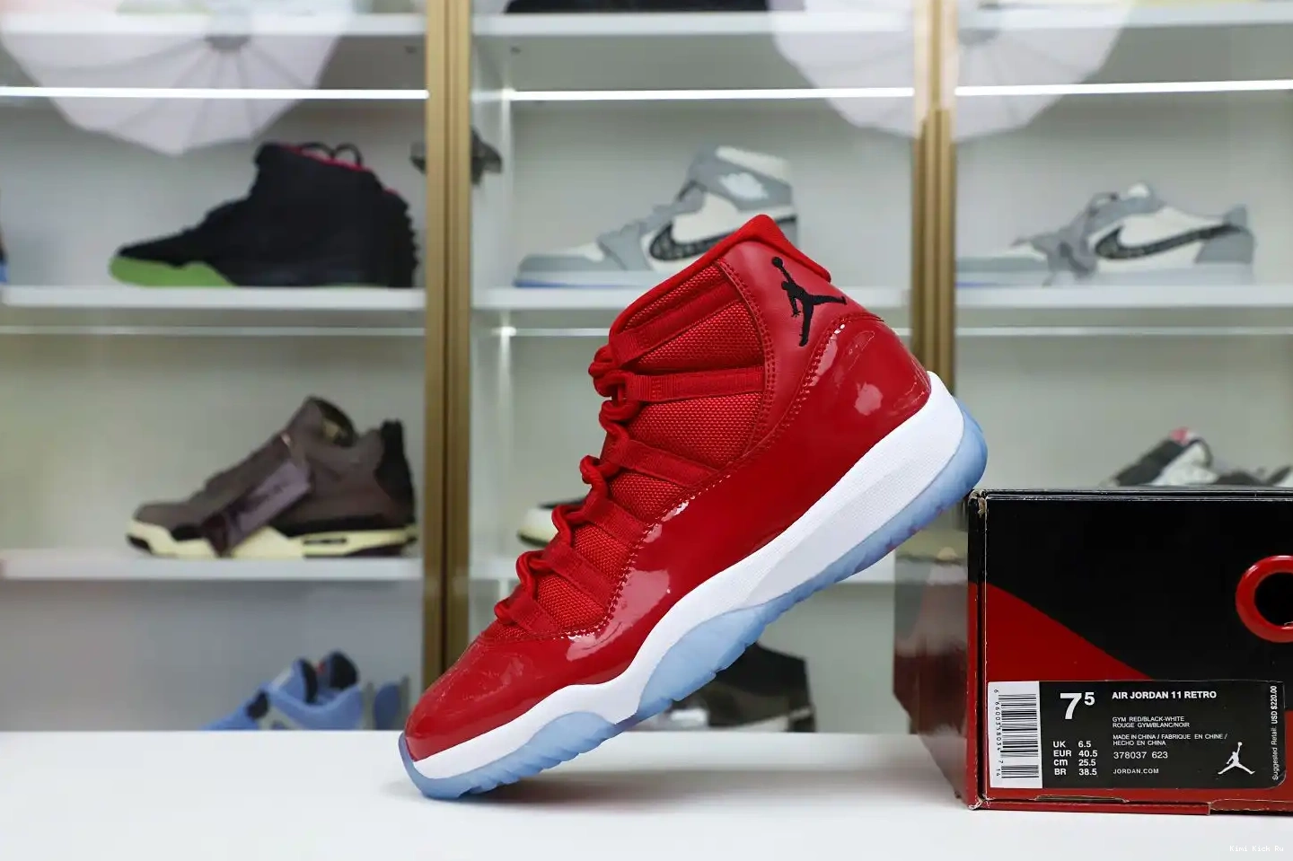 JORDAN LIKE 378037-623 RETRO 11 Kimikick WIN 96 0723